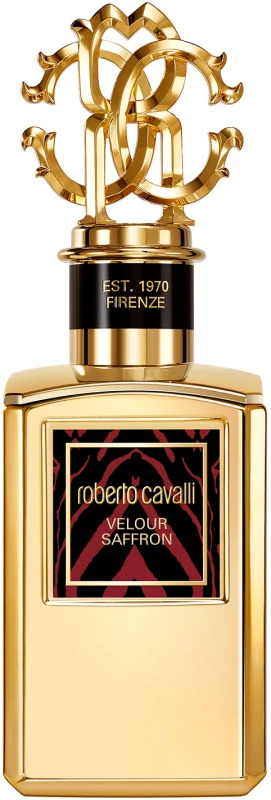 ROBERTO CAVALLI COLLECTION VELOUR SAFFRON א.ד.פ לאשה