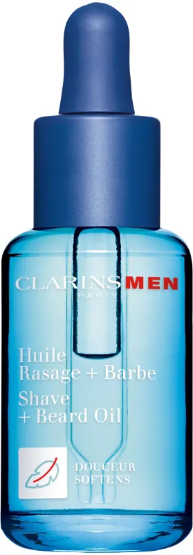 CLARINS SHAVE + BEARD OIL שמן לגילוח קל ושמירה על הזקן