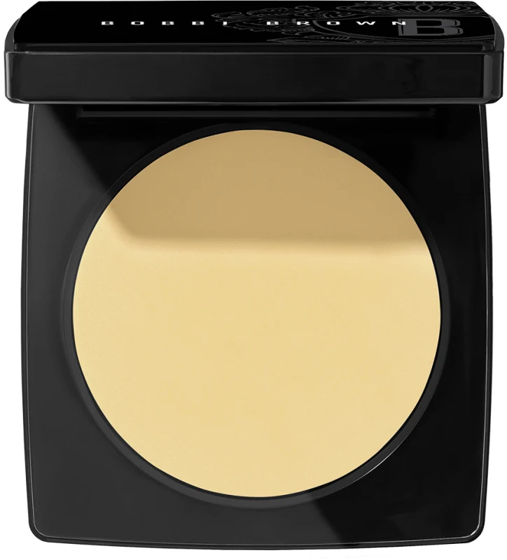 BOBBI BROWN SHEER FINISH PRESSED פודרה דחוסה לכיסוי מאט טבעי - PALE YELLOW