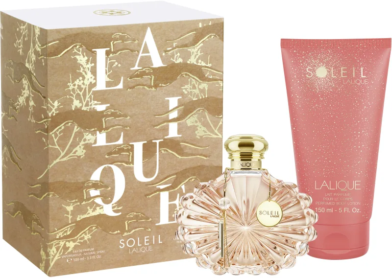 LALIQUE SOLEIL סט א.ד.פ + תחליב גוף לאשה