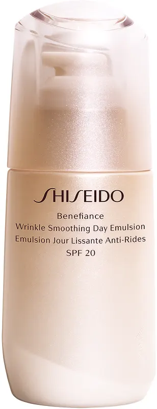 SHISEIDO BENEFIANCE WRINKLE SMOOTHING CREAM תחליב לחות ליום עם מקדם הגנה SPF20