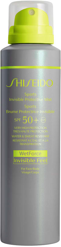 SHISEIDO תרסיס הגנה שקוף לספורטאים SPF 50