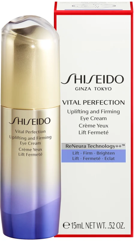 SHISEIDO VITAL PERFECTION קרם עיניים למיצוק ומתיחה