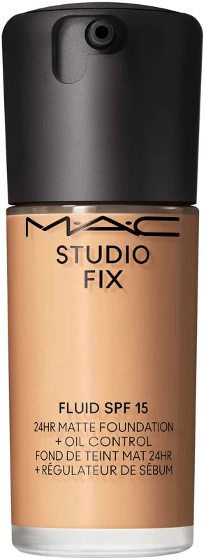 MAC STUDIO FIX FLUID מייקאפ בגימור מאט רך - NC30