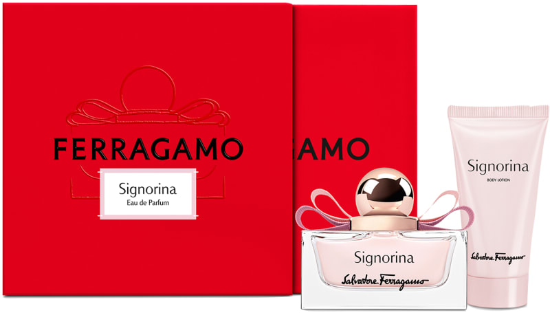 FERRAGAMO Signorina סט א.ד.פ + קרם גוף לאשה