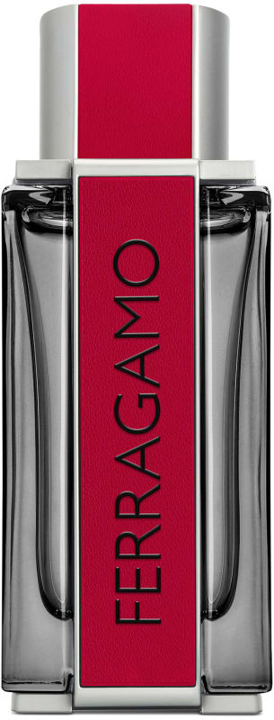 FERRAGAMO RED LEATHER א.ד.פ לגבר