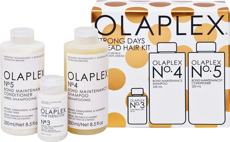 OLAPLEX EVERY DAY סט שמפו לכל סוגי השיער + מרכך לכל סוגי השיער + HAIR PERFECTOR