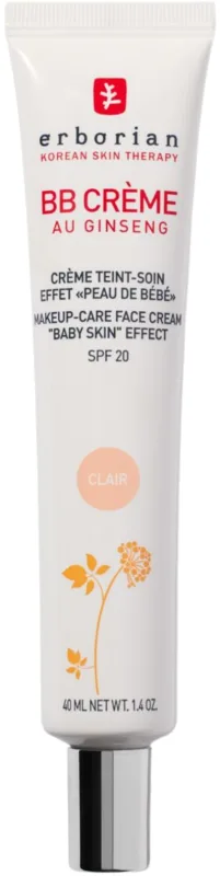ERBORIAN BB בגוון בהיר  עם מקדם הגנה 20 SPF