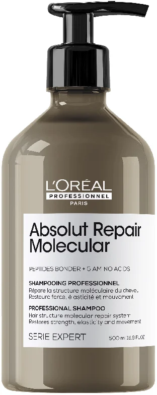 L'OREAL PROFESSIONNEL ABSOLUT REPAIR MOLECULAR שמפו מקצועי ללא סולפטים