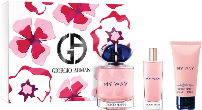 GIORGIO ARMANI MY WAY סט א.ד.פ + קרם גוף + א.ד.פ לאשה