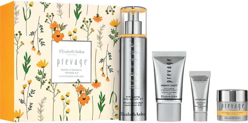 Elizabeth Arden POWER IN NUMBERS סט בוסטר + סרום אנטי אייג'ינג + קרם לחות