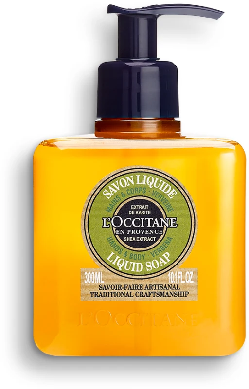 L'OCCITANE SHEA BUTTER סבון נוזלי בניחוח וורבנה