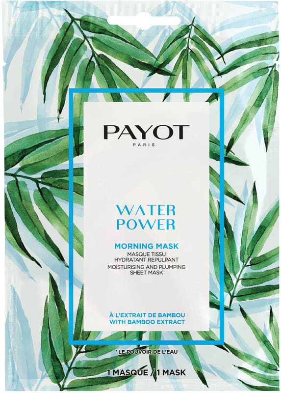 PAYOT MORNING MASK מסכת בד על בסיס צמחים - WATER POWER