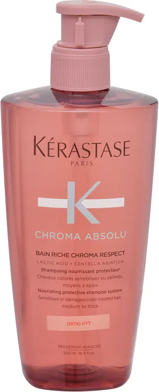 KERASTASE CHROMA ABSOLU שמפו לשיער צבוע עדין או פגום בינוני עד עבה