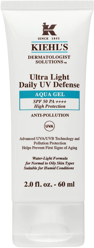KIEHL'S תחליב לחות במרקם ג'ל עם מקדם הגנה SPF50