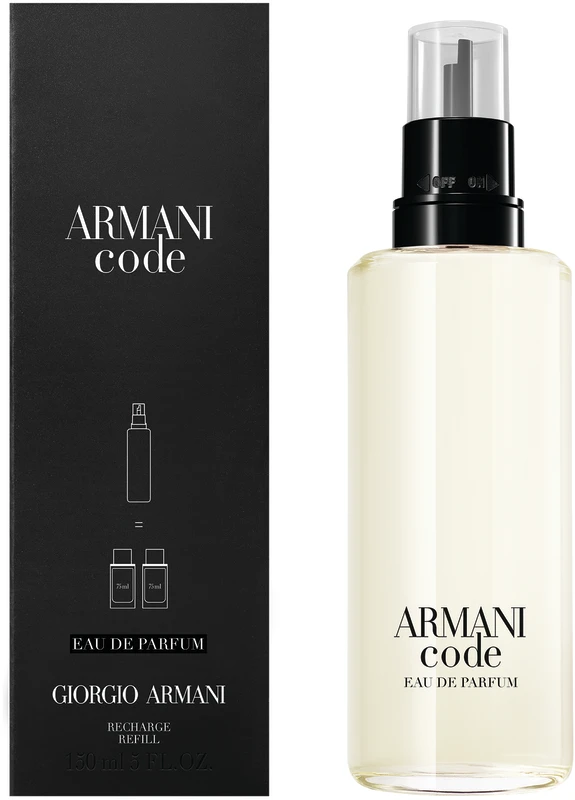 GIORGIO ARMANI ARMANI CODE א.ד.פ לגבר בקבוק הניתן למילוי מחדש