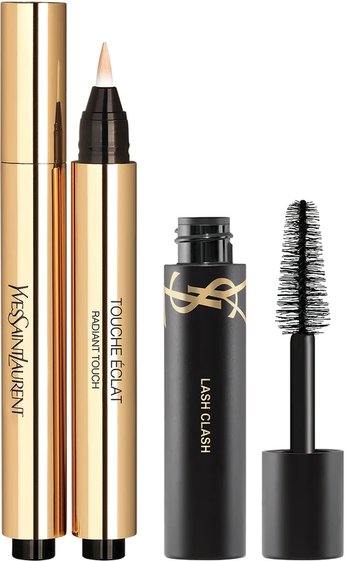 YVES SAINT LAURENT TOUCHE ECLAT סט קונסילר + מיני מסקרה