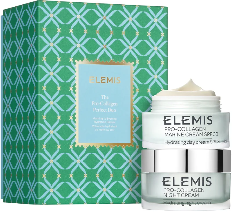 ELEMIS PRO-COLLAGEN סט קרם יום + קרם לילה