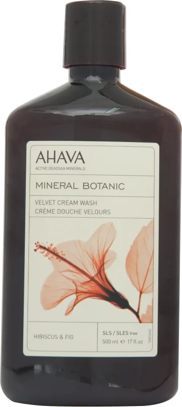 AHAVA MINERAL BOTANIC קרם רחצה היביסקוס
