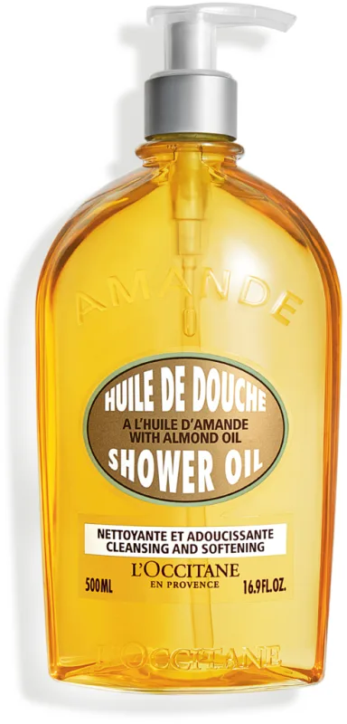 L'OCCITANE CLEANSING & SOFTENING ALMOND שמן רחצה שקד