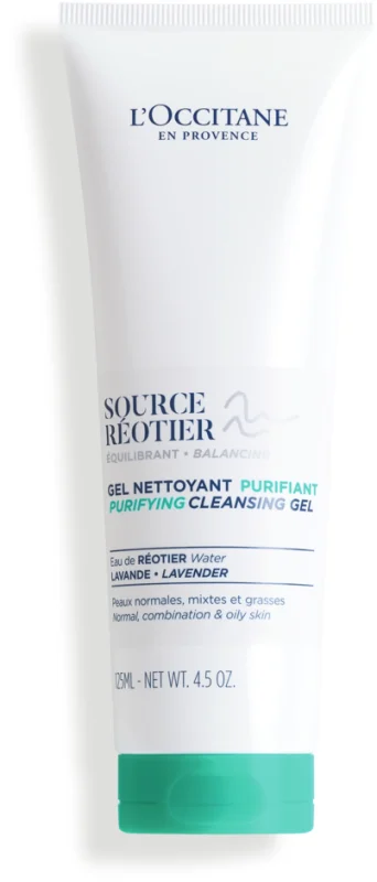 L'OCCITANE SOURCE RETIER ג'ל ניקוי לטיהור הפנים