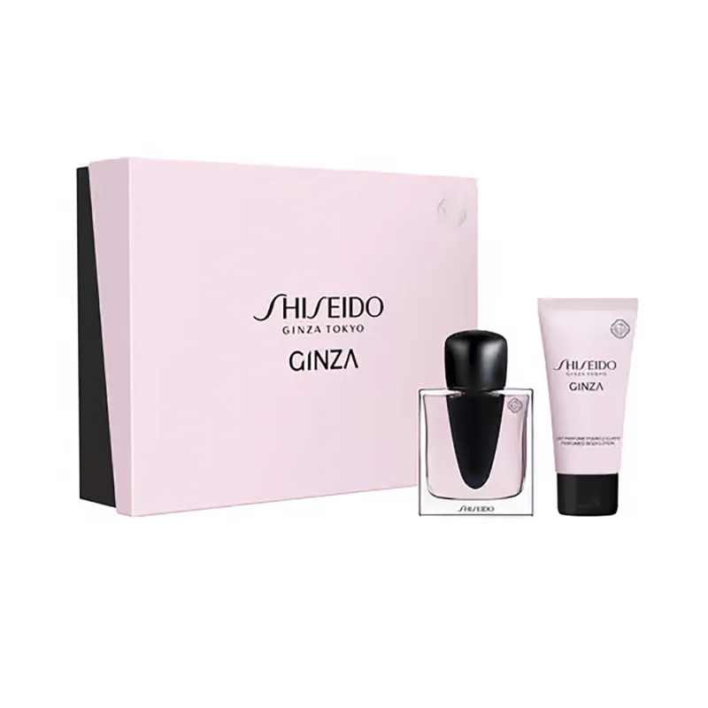 SHISEIDO GINZA סט א.ד.פ + תחליב גוף לאשה