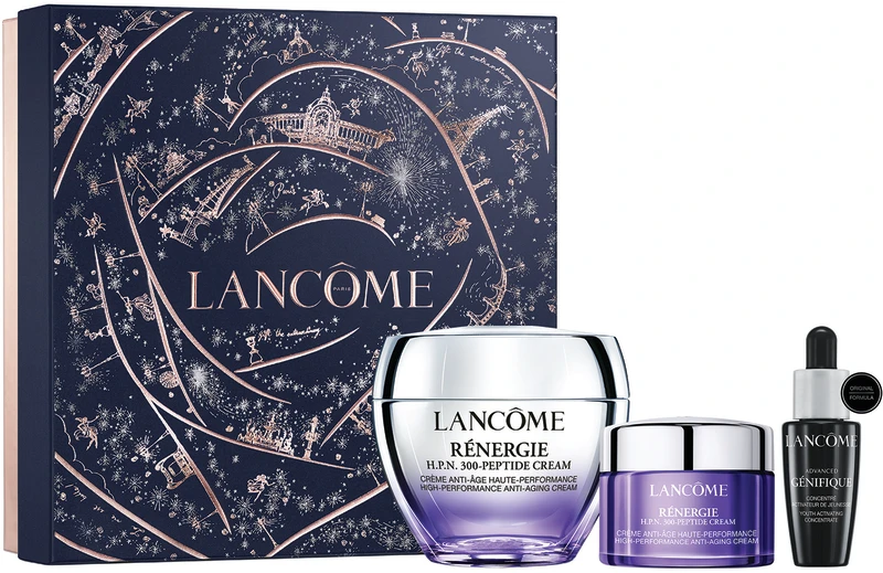LANCOME RENERGIE סט קרם פנים H.P.N. פפטידים + קרם לילה + סרום