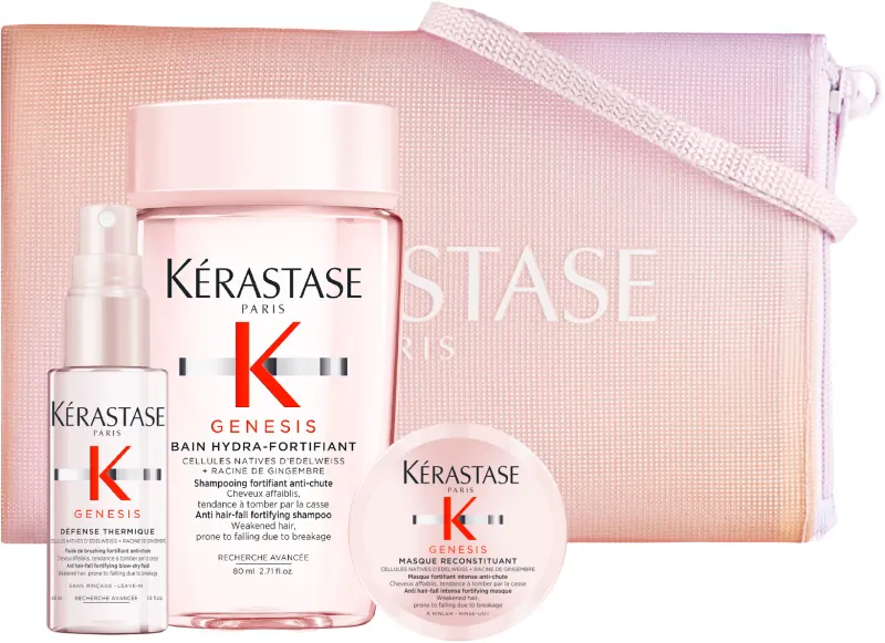KERASTASE GENESIS סט שמפו + מסכה + תרמיק