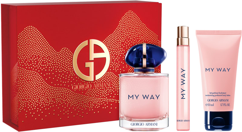GIORGIO ARMANI MY WAY סט א.ד.פ + קרם גוף + א.ד.פ לאשה