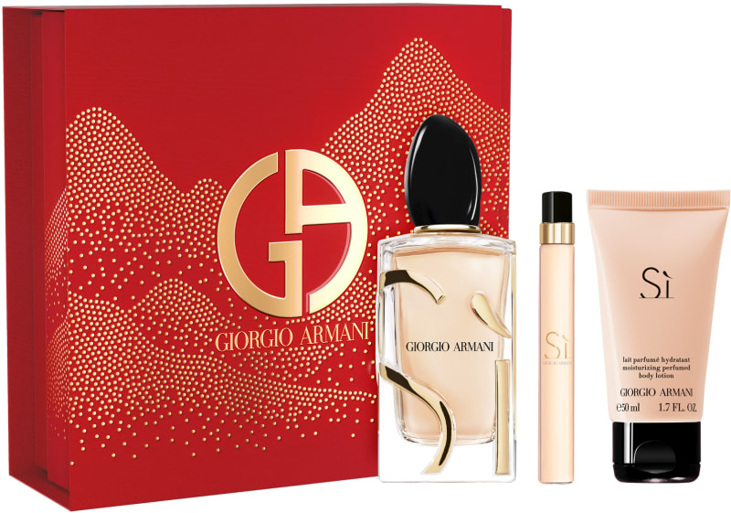 GIORGIO ARMANI ARMANI SI סט א.ד.פ + א.ד.פ + תחליב גוף לאשה