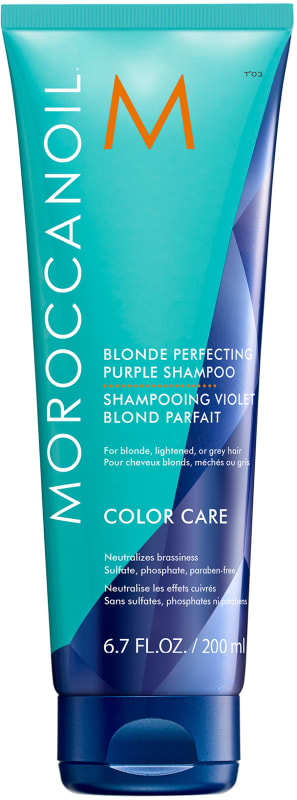 MOROCCANOIL COLOR CARE שמפו סגול לתיקון גוון הצבע בשיער בלונדיני