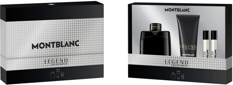 MONT BLANC LEGEND סט א.ד.פ + ג'ל רחצה + א.ד.פ + א.ד.פ לגבר