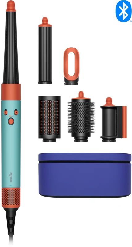 DYSON AIRWRAP ID HS08 מעצב שיער טורקיז טופז לשיער חלק וגלי