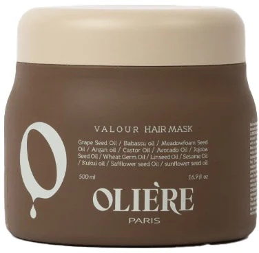 OLIERE PARIS VALOUR מסכת שיער לאחר החלקה