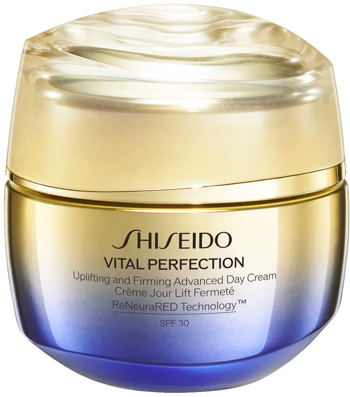SHISEIDO VITAL PERFECTION קרם יום למיצוק ומתיחה SPF30