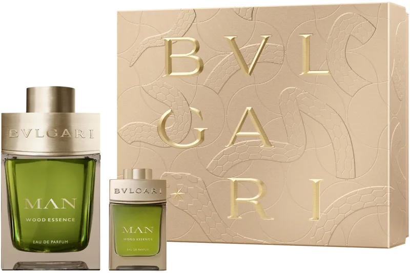 BVLGARI WOOD ESSENCE סט א.ד.פ + א.ד.פ לגבר