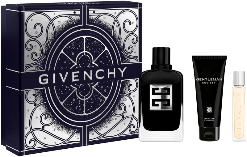 GIVENCHY GENTLEMAN SOCIETY סט א.ד.פ + ג'ל רחצה + א.ד.פ לגבר