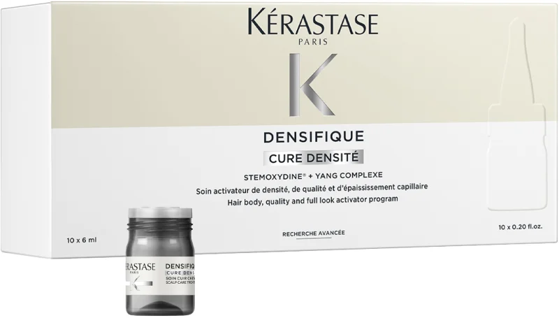 KERASTASE DENSIFIQUE CURE תכנית אקטיבציה למראה שיער מלא איכותי ומלא נפח