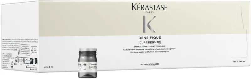 KERASTASE DENSIFIQUE CURE תכנית אקטיבציה למראה שיער מלא איכותי ומלא נפח