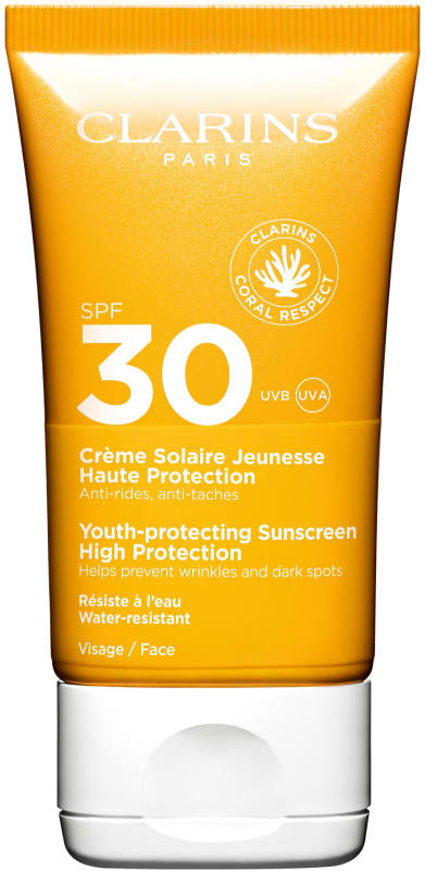 CLARINS SUN CARE קרם הגנה לפנים SPF30