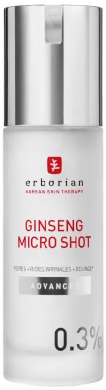 ERBORIAN GINSENG MICRO SHOT פילינג מיקרונידלינג בריכוז גבוה 0.3%