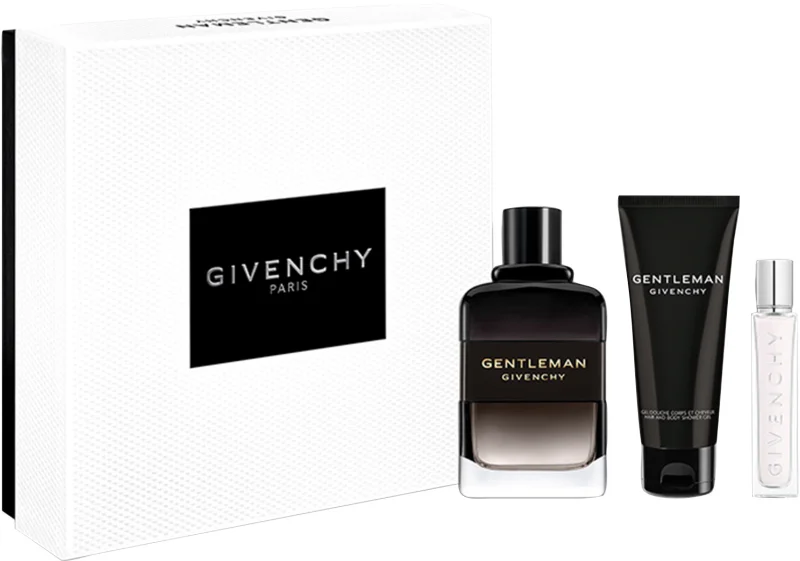 GIVENCHY GENTLEMEN BOISEE סט א.ד.פ + ג'ל רחצה + א.ד.פ לגבר