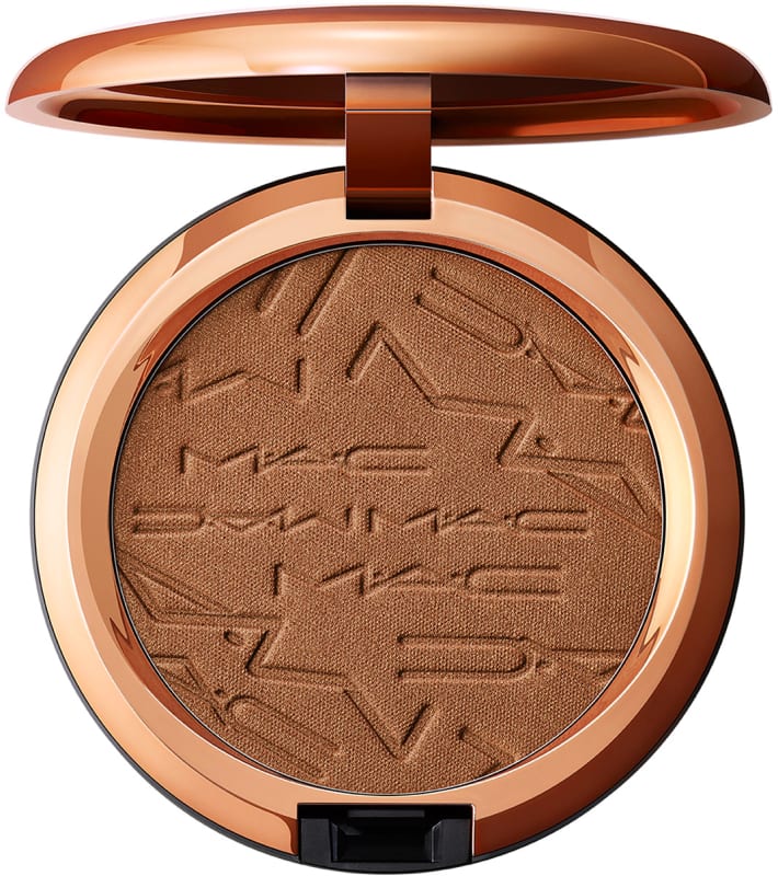 MAC SKINFINISH SUNSTRUCK ברונזר בגימור מאט למראה שזוף - RADIANT DEEP GOLDEN