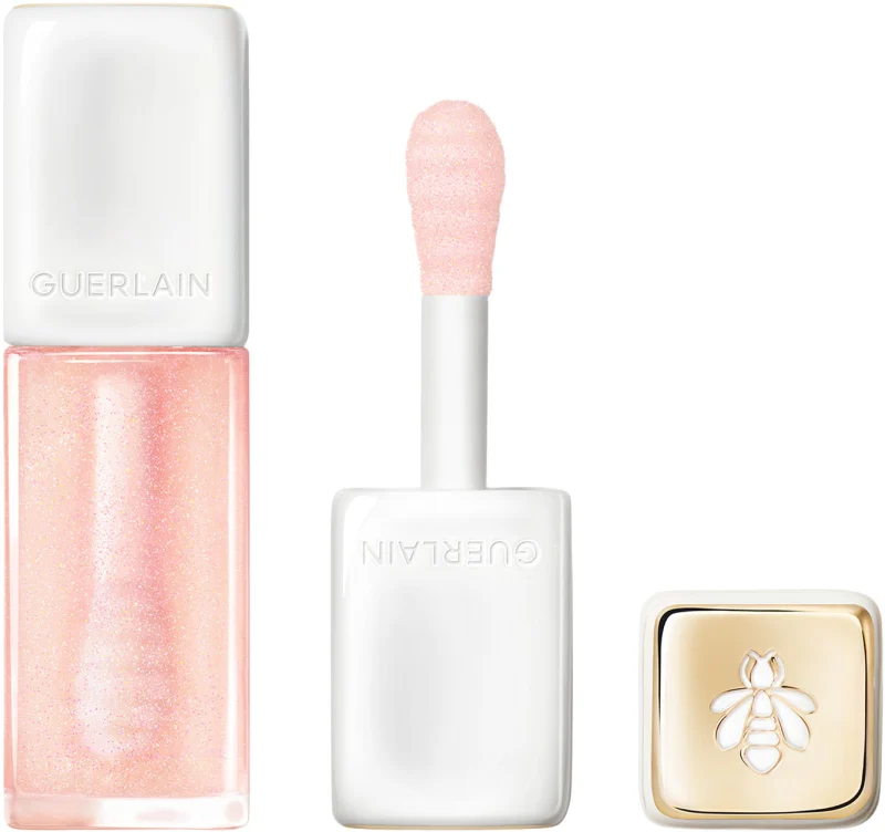 GUERLAIN KISSKISS BEE GLOW שפתון באלם - 100 WARM GLOW