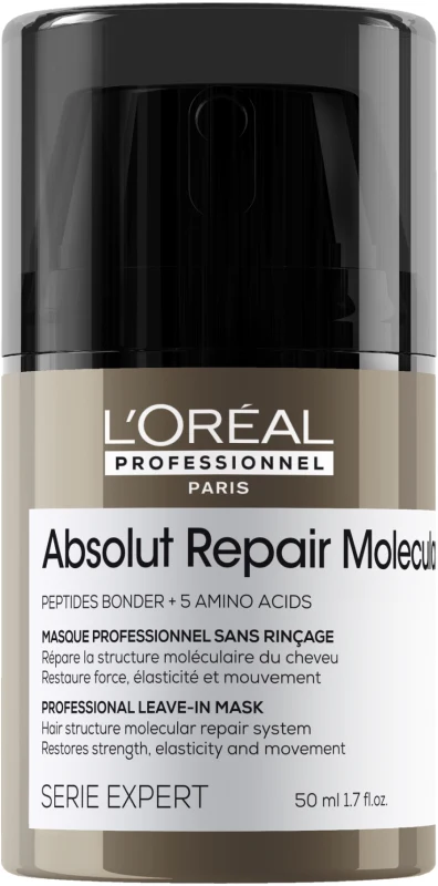 L'OREAL PROFESSIONNEL ABSOLUT REPAIR MOLECULAR מסכה ללא שטיפה