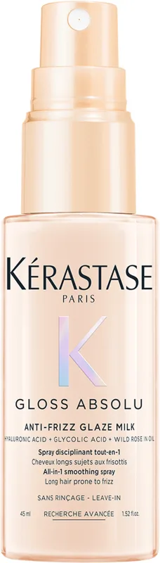 KERASTASE GLOSS ABSOLU ספריי לחות קליל לשיער דק לשליטה בנפח בלתי רצוי (Anti-Frizz) התרת קשרים והגנה מפני חום